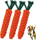 3PCS Orange Woven Pet Chew Set, Puppy Teething Chews, Dog Chew Treats, Cat by AutumnNest