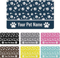 Personalized Dog Food Mat Custom Pet Feeding Absorbent Mats by Xspatroias