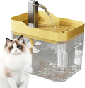 Cat Water Dispenser Fountain, Silent Pet Drinking Organizer, Quiet Supply by Unknown