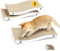 Cat Scratcher, Durable Scratch Pad, Corrugated Cardboard Scratching Board by Conlun