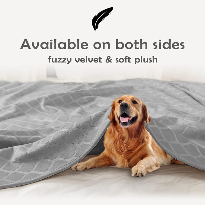 fuguitex Waterproof Dog Blanket Bed Cover Dog Crystal Velvet Moroccan Fuzzy - Image 4