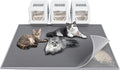 Cat Litter Box Mat: 47"x 36" Waterproof Kitty Cat Litter Trapping Mat, by Createabetterlifeforyou