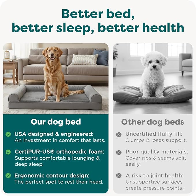 FurHaven Classic Soft Sofa Orthopedic Dog Bed - Image 7