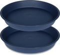 2 Pack of 16 17 inch Plant Saucer, 2.3" Depth, Plant Trays by Bleuhome