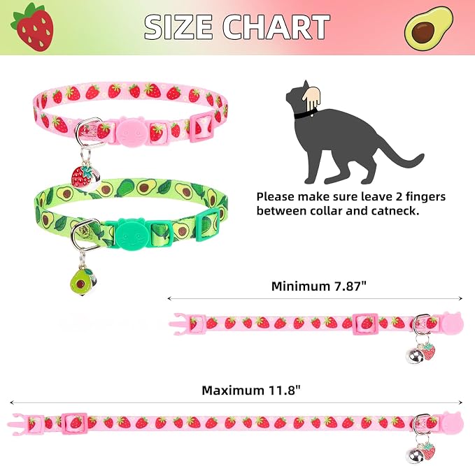 PUPTECK Breakaway Cute Cat Collar - Image 2