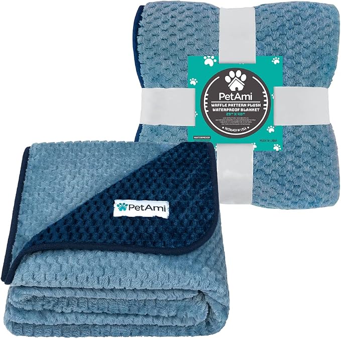 PetAmi Waterproof Dog Blanket, Leakproof Puppy Blanket - Image 2