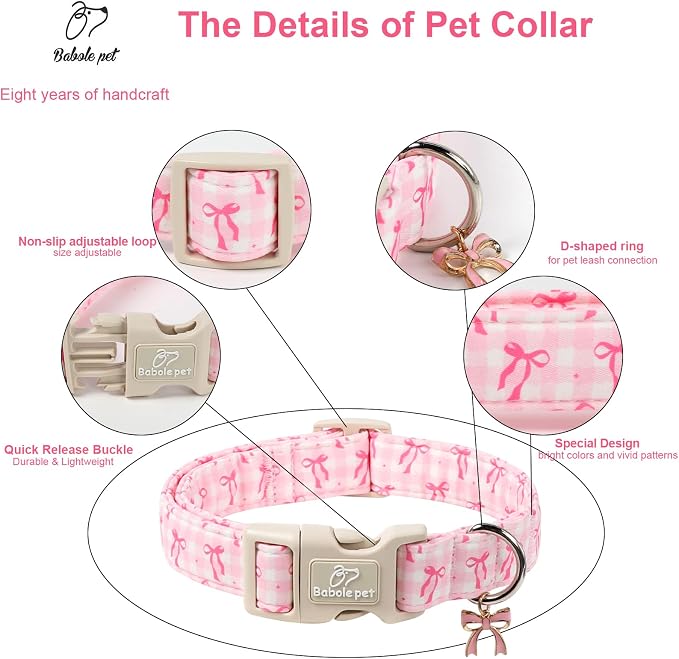 Girl Dog Collar for Large Dogs - Image 4