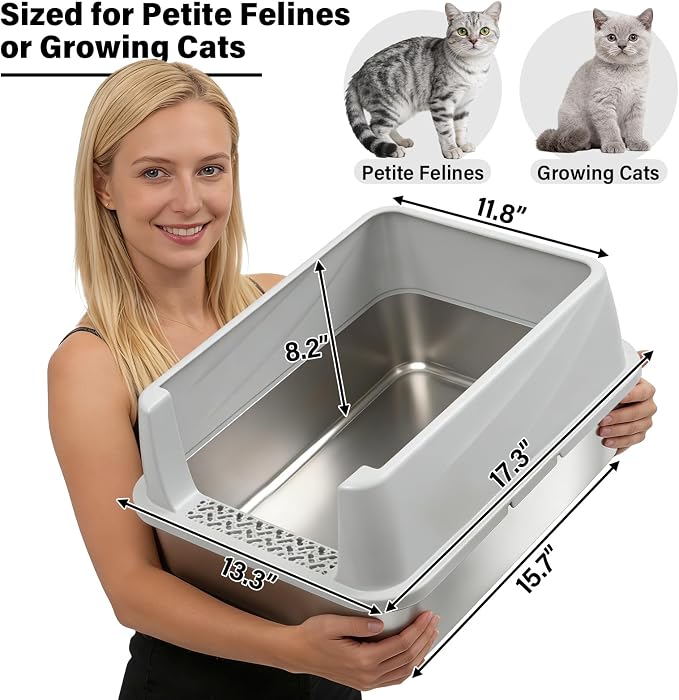 Stainless Steel Litter Box - Image 2