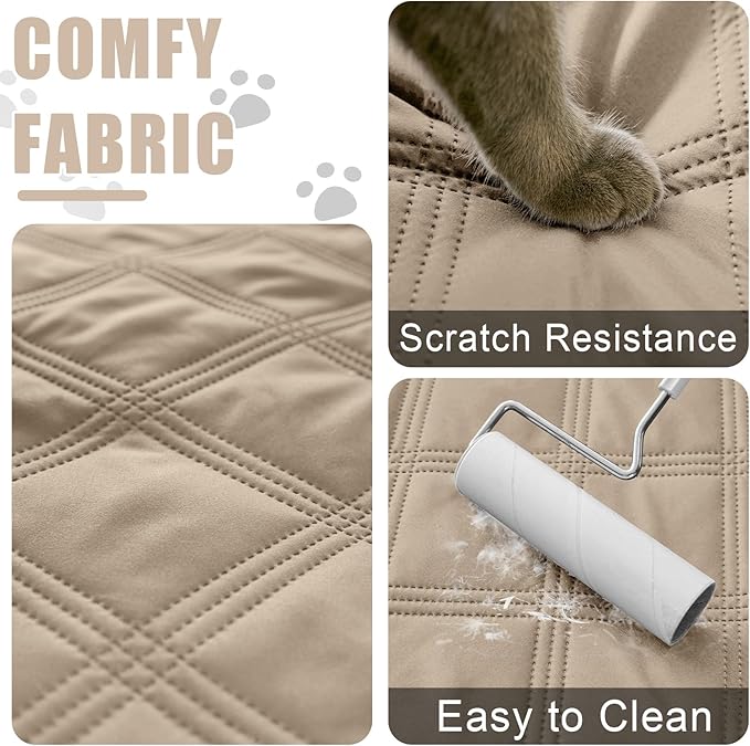 Smiry Waterproof Dog Bed Cover Blanket 40x80, Soft Reversible Pet Blanket - Image 4