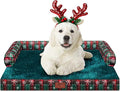 Christmas Dog Bed Large Sized Dogs-Orthopedic Waterproof Dog Beds, Comfort Pets by Mekiy