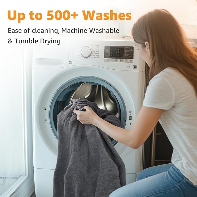 Washable Dog Pee Pads: 34x52 1 Pack Reusable Whelping Pads, Absorb Dog Mats - Image 4