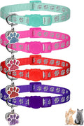 4PCS Breakaway Cat Collars, Reflective Cat Collar by Unknown