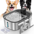 Wireless 7.5l/254oz/2Gal Dog Water Fountain by Chumajor