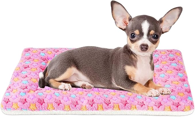 Mora Pets Dog Bed Crate Pad Ultra Soft Pet Bed by MoraPets