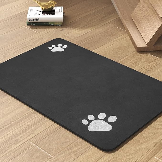Pet Feeding Mat-Absorbent Dog Mat by PADOOR