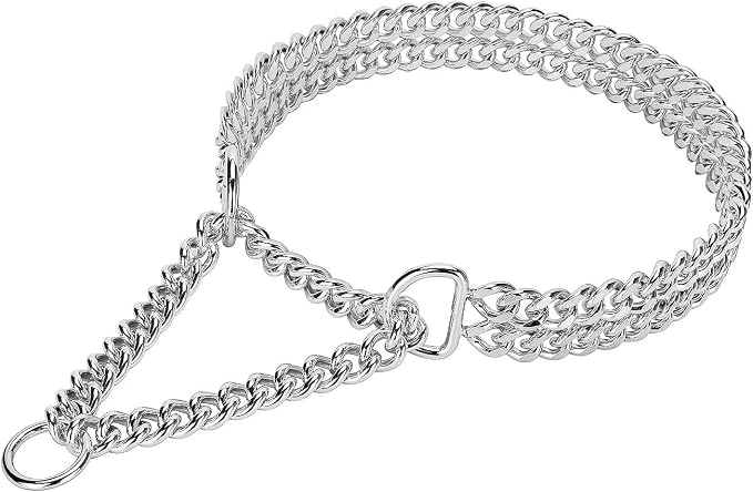 Silver Dog Chain Collar by KINGOLDOS