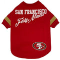 NFL San Francisco 49ers Dog & Cat T-Shirt by PETSFIRST