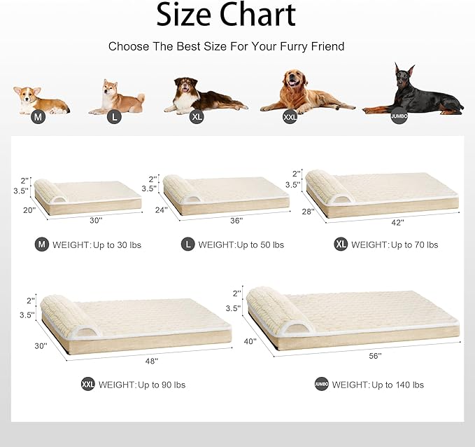 Orthopedic Dog Bed Large Sized Dog - Image 7