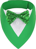 ADOGGYGO St.Patrick's Day Dog Tuxedo Bandana by ADOGGYGO