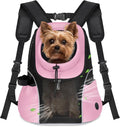 WOYYHO Pet Dog Carrier Backpack Small Dog Front Backpack Ventilated Mesh Dog by WOYYHO