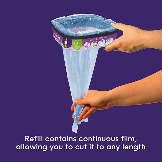 Litter Genie Refill Bags | Jumbo 2-Pack, 56 Total ft | Up to 8 Months of Supply - Image 8