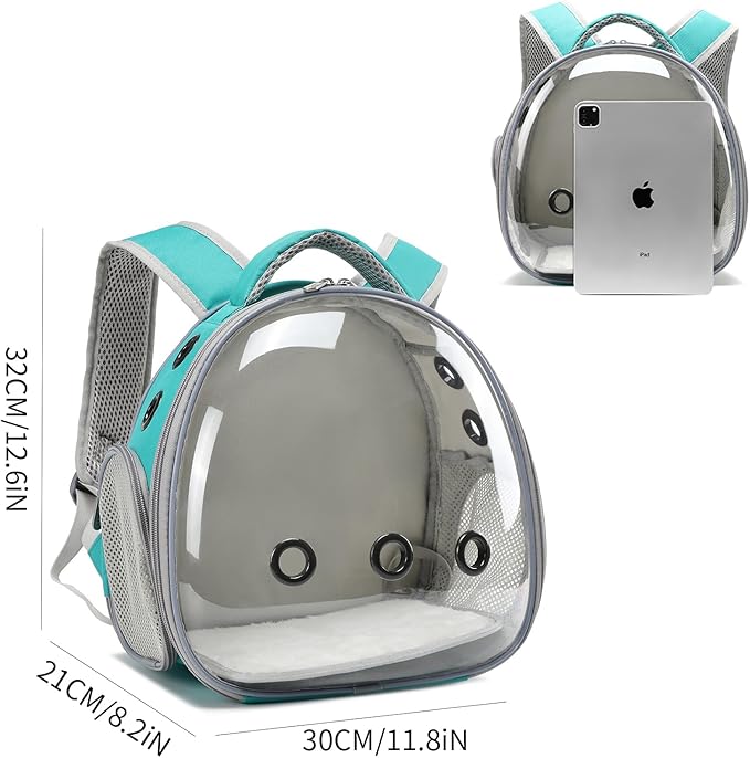 Portable Travel pet Backpack Carrier Hamster Bag Guinea Pig Bird Small Dog cat - Image 3