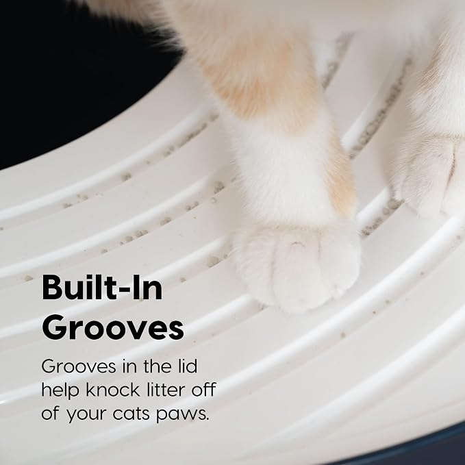 IRIS USA Cat Litter Box, Large Top Entry - Image 5