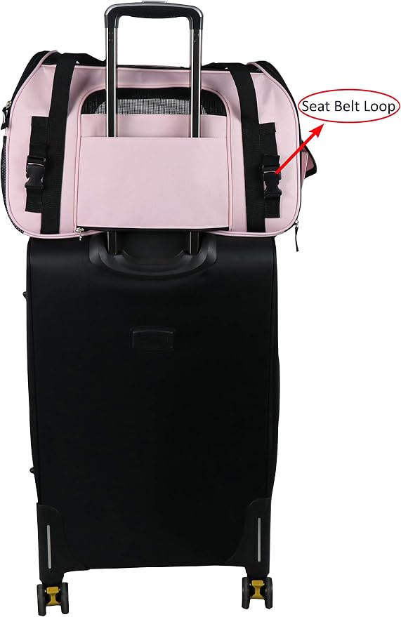 EliteField Soft Pet Carrier Soft Sided Dog Puppy Cat Carrier Travel Bag - Image 5