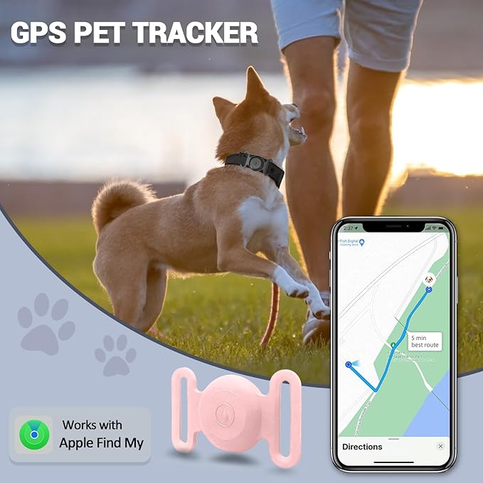 GPS Tracker for Dogs, Mini GPS Pet Tracker - Image 2