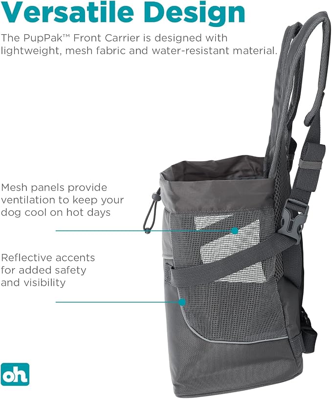 Outward Hound PupPak Dog Front Carrier, Padded Straps, Breathable Mesh - Image 7