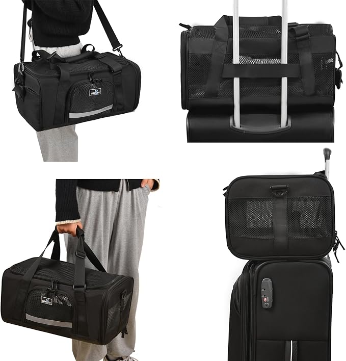 Airline Approved Pet Carrier, Collapsible Cat Carrier, Expandable Dog Carrier - Image 8