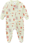 Unisex Baby Boy and Girl Zipper Onesie Toddler Footie One-Piece Infant Romper by BabymineStartFromTheHeart