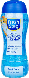 Fresh Step Cat Litter Crystals Deodorizer, Non Toxic Odor Neutralizing Crystals by FreshStep