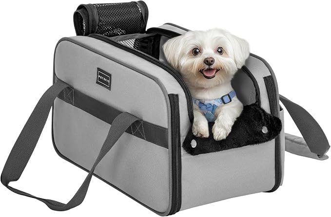 PETSFIT Multipurpose Console Dog Car Seat, Portable Small Dog Car Seat - Image 9