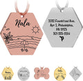 PawFurEver Custom Engraved Pet ID Tag – Personalized Dog Name Tag by PawFurEver