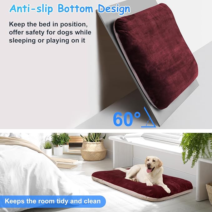 Magic Dog Super Soft Large Dog Bed, 39 Inches Orthopedic Foam Pet Beds - Image 4