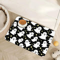 Halloween Pet Feeding Mat, Ghosts Absorbent Quick-Dry Cat Dog Food and Water by Unknown