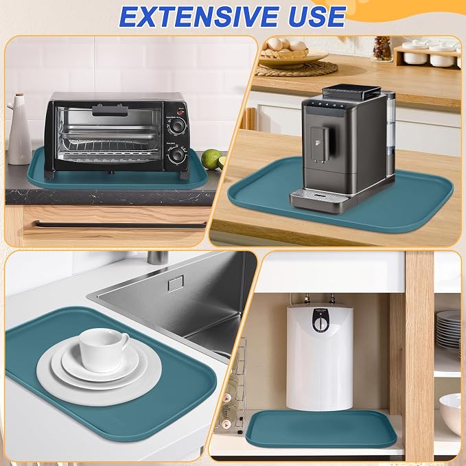 Silicone Pet Feeding Mat with Raised Edge - Image 8