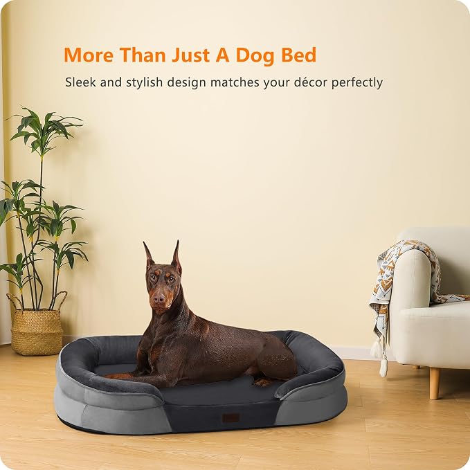 Dwanton Orthopedic Dog Bed for Extra Extra Large Dogs - Image 9