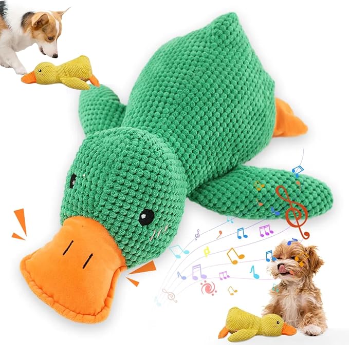 2025 Upgraded Dog Toys, New Durable Calming Duck Toys, Dog Toys by Koujut