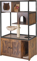 Aivituvin Cat Litter Box Enclosure, Litter Box Furniture Hidden, Wooden Cat by Aivituvin
