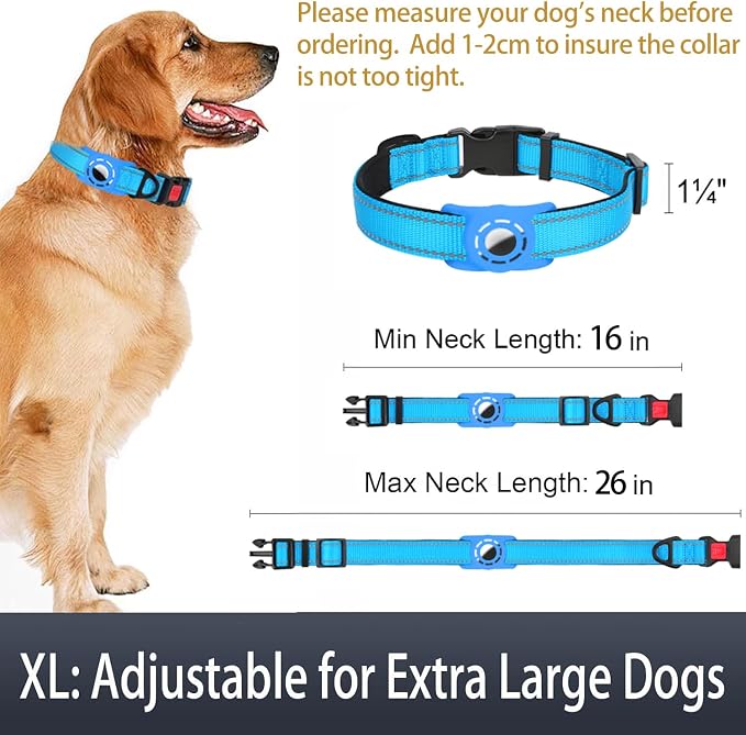 Airtag Dog Collar with AirTag Holder - Image 6