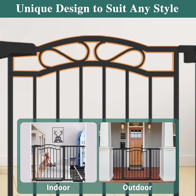 Fairy Baby 65.4"-68.1" Extra Wide Baby Gate - Image 7
