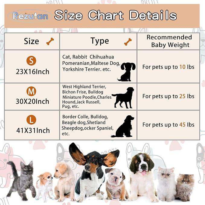 Rezutan Soft Fuzzy Dog Blankets, 1 Pack 3 - Image 6