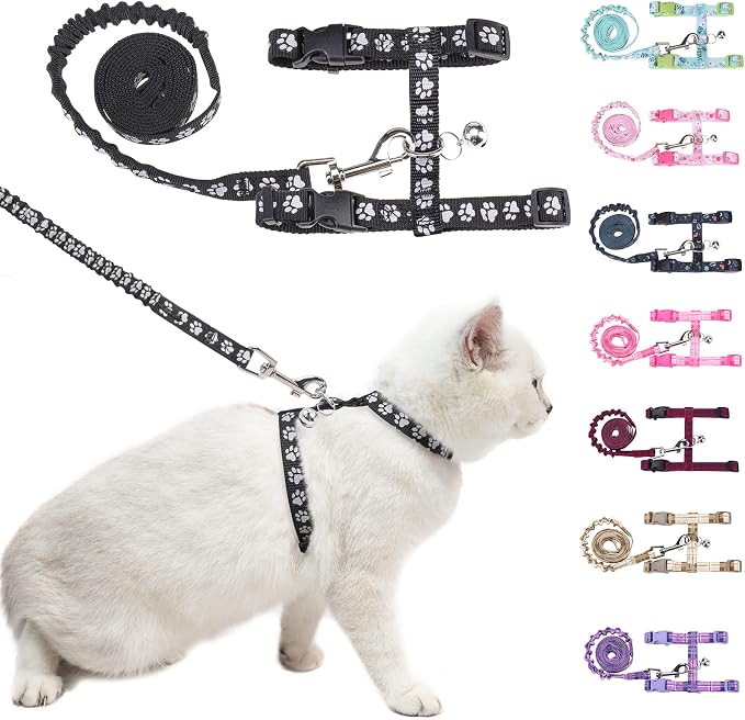 BEAUTYZOO Cat Harness and Leash Set Escape Proof by BEAUTYZOO