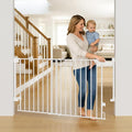 Cumbor 35.1-55" Wide No Bottom Bar Baby Gate by Cumbor