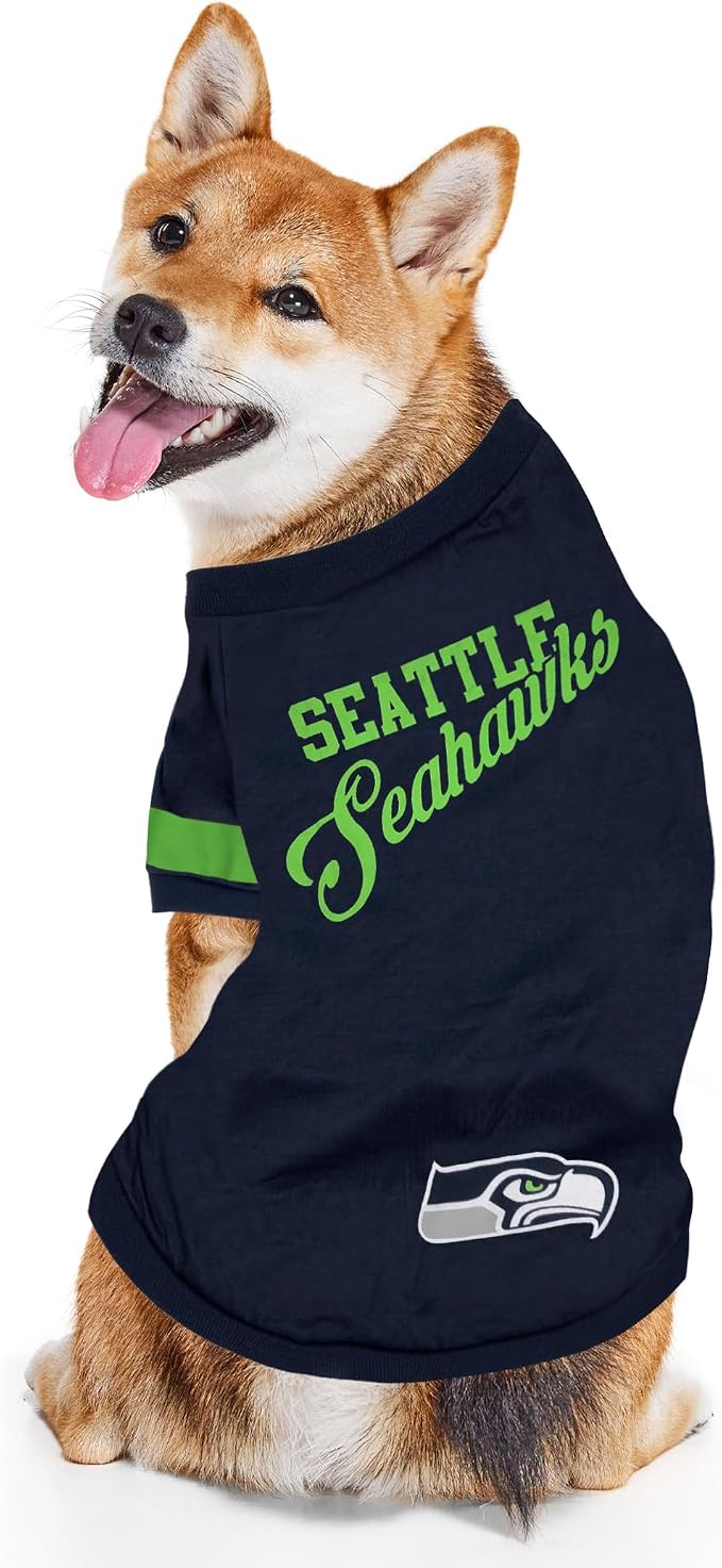 Pets First NFL Seattle Seahawks T-Shirt - Image 6