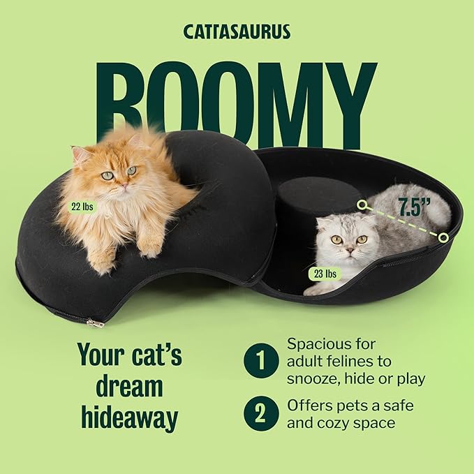Cattasaurus Peekaboo Cat Cave Donut - Image 4