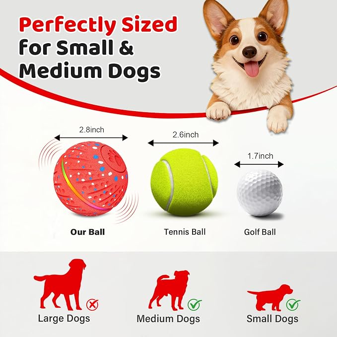 Interactive Dog Toys Ball for Small Medium Dogs - Image 5