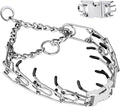 Prong Collar for Dogs, Dog Training Collar, Adjustable Size Dog Pinch No Pull by Safiman